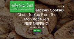 Desktop Screenshot of healthycookiesdirect.com